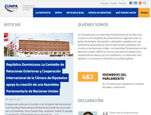 Tablet Screenshot of es.unpacampaign.org