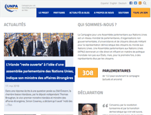Tablet Screenshot of fr.unpacampaign.org